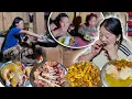 Download Lagu Chicken fry Recipe Cooking \u0026 Eating with rice ब्रोइलर कुखुराको मासु र दाल सँग भात Village food Vlog