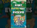 Every Pokemon that Evolves Using Evolution Stones Pt 2