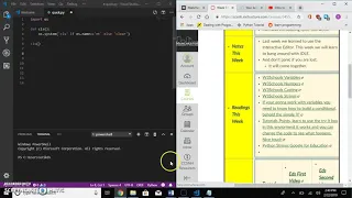 Intro to Python Week 3 Strings W3Schools Practice