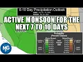 An Active Monsoon Across Arizona for the Next 7 to 10 Days