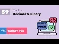 L59 - C Program for Decimal Binary Converter