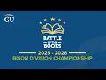 2025-2026 Battle of the Books Bison Division Championship Match