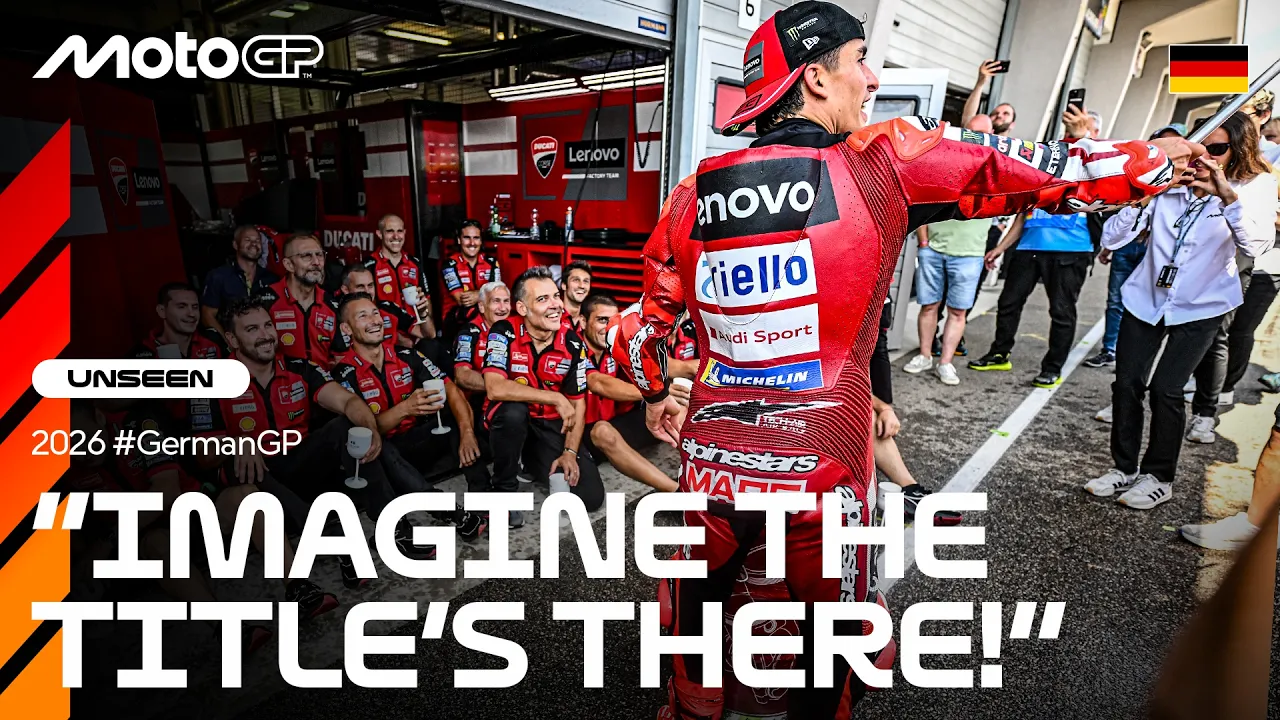 UNSEEN: Marc Marquez's viking row celebrations & more 🛶😂 | 2026 German GP