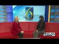 Brenda Tracy talks with 6 News anchor Sheri Jones about the Mel Tucker scandal