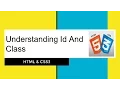 Understanding Id And Class Essential CSS Properties