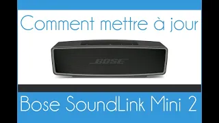 How to update your Bose SoundLink Mini II speaker
