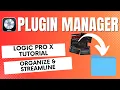 Logic Pro X Plugin Manager Explained How To organize hide and rescan plugins