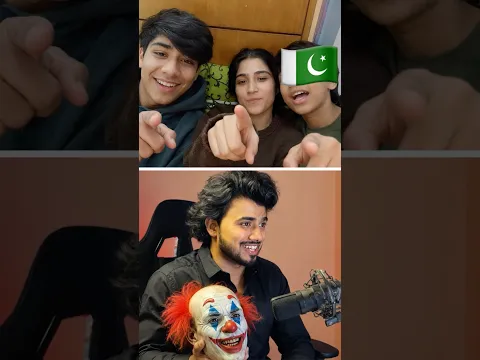 Some Pakistanis really are clowns || India vs Pakistan || @Adrishyaa