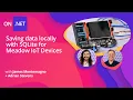 Saving data locally with SQLite for Meadow IoT Devices