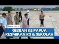Lagu Gibran Bertolak ke Papua untuk Meninjau Infrastruktur Sekolah Rakyat dan Rumah Sakit