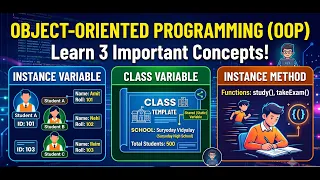Instance Variable vs Class Variable vs Instance Method in Python OOP Complete Guide