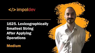 Lexicographically Smallest String After Applying Operations LeetCode 1625 - Python