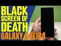 How To Fix A Galaxy Z Flip 4 Stuck On Black Screen Of Death