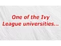 One of the Ivy League universities CodyCross
