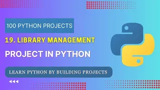 19 Library Management Project Python No Talking Python For Beginners