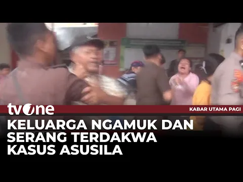 Keluarga Anak Korban Asusila Ngamuk Menyerang Terdakwa