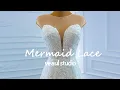 Download Lagu White Bridal 3D Lace Mermaid Wedding Dress