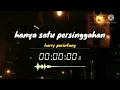 Download Lagu harry parintang, hanya satu persinggahan lirik cover