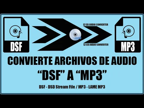 Download MP3 Convertir audio dsf a mp3 - EZ CD Audio Converter