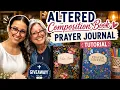 How to Make an Altered Composition Book Prayer Journal DIY Tutorial Giveaway