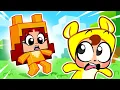Baby betritt die Minecraft-Welt 🟩🟫 Lustige Cartoons für Kinder \u0026 Kinderlieder