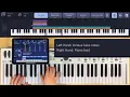 Come Jesus Come Piano & Keys Playthrough - CeCe Winans - Song Specific Patch Sunday Keys