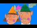 Learn Colors with Mrs Elf and Mr Elf Coloring Page Ben and Holly Little Kingdom For Kids