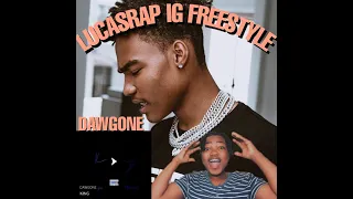 lucasrap instagram freestyle reaction video south african youtuber