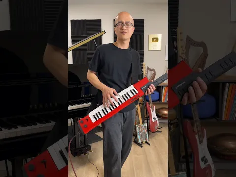 SUPER AWESOME keytar from @YamahaCanadaMusic. The SHS-500!! #yamahamusic # ad