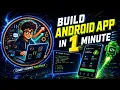Build a full android app in just minutes using Google Ai Studio - No coding experience required