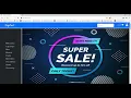 Online Shopping site using Python framework Django