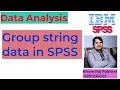 12 How to categorize string data in SPSS