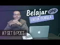Belajar PHP untuk PEMULA 9 GET POST