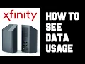 Xfinity How To See Data Usage - xFinity Data Usage By Device