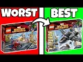 The BEST And WORST LEGO Marvel Set From EACH Year