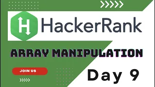 Array Manipulation in Array - Interview Preparation Kit on DSA HackerRank