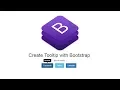Tooltip CSS Bootstrap using HTML