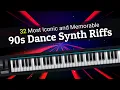 Lagu 32 Iconic and Memorable 90s DANCE RIFFS!