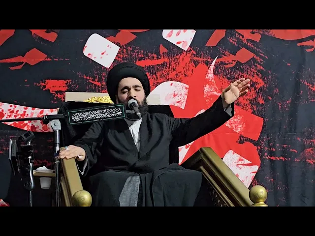 ⁣دفن الأجساد الطاهره - نعي السيد مصطفى المدرسي -- حسينية الرسول الاعظم الكربلائيه لندن