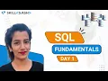 SQL SQL training SQL workshop Part 1 Data Scientist Roadmap Data Scientist Skillslash