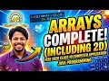 ICSE 2026 Class 10 complete Arrays EXPLAINE Complete 2D Array in One
