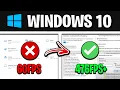 How To Optimize Windows 10 For GAMING - Best Settings for FPS NO DELAY UPDATED