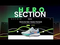 How to Create Simple Hero Section HTML CSS and Javascript
