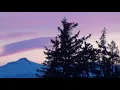 Mountain Sunset Juneau Alaska