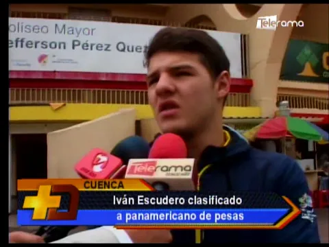 Iván Escudero clasificado a panamericano de pesas