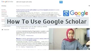How To Use Google Scholar Writing A Literature Review