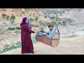 Lagu Connecting Electricity to a Tent ⚡ Crossing a Wire Rope 🌉 \u0026 Baking Bread with Mahmoud \u0026 Azam