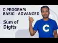 C Program English Tutorial 70 Calculate Sum of Digits