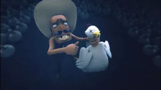 Chickens دجاج كرتون ضحك Funny دجاجه الغبيه 