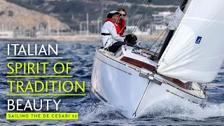 A quick sail aboard a De Cesari 33, an elegant modern classic